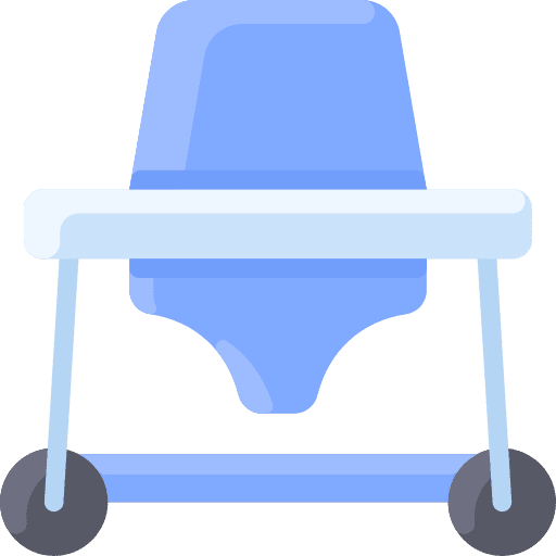 Baby walker toy childhood kid and baby icon