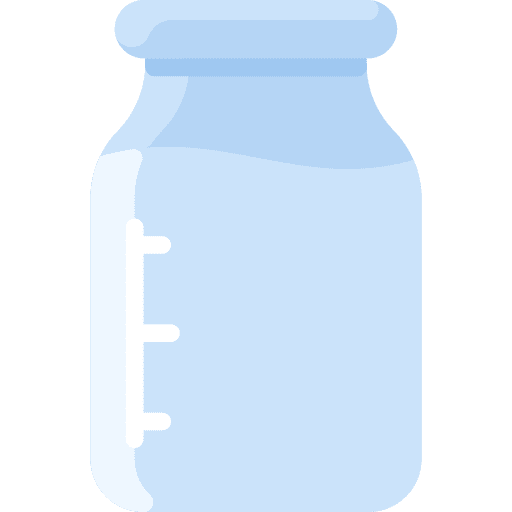 Bottle milk drink kid and baby icon