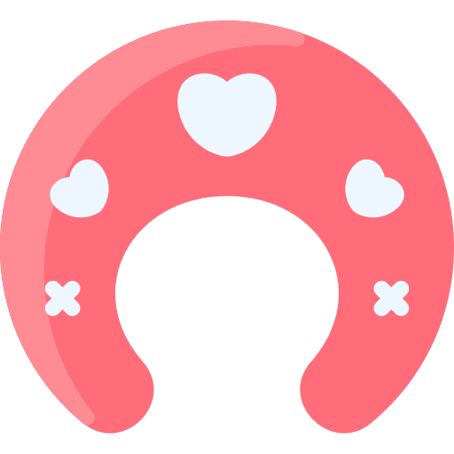 Pillow relax comfortable sleeping icon