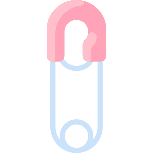 Safety pin safety pin fashion clothes pin icon
