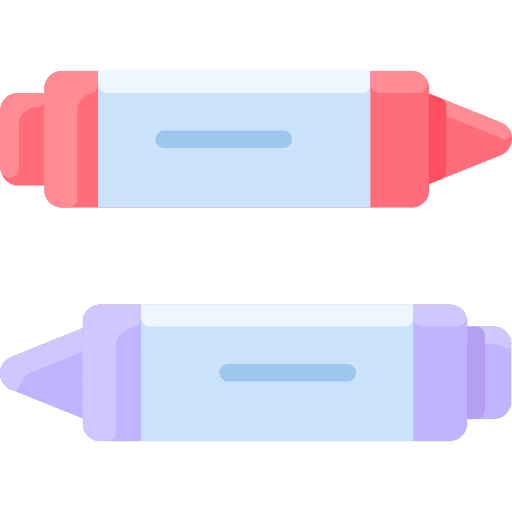Crayon drawing stationery crayon icon Crayon drawing stationery crayon icon