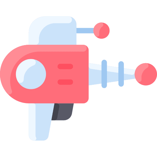 Laser blaster laser guns icon Laser blaster laser guns icon