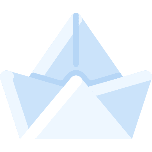 Paper boat paper boat kid and baby origami icon Paper boat paper boat kid and baby origami icon