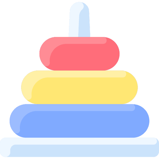 Pyramid pyramid childhood baby toy icon Pyramid pyramid childhood baby toy icon