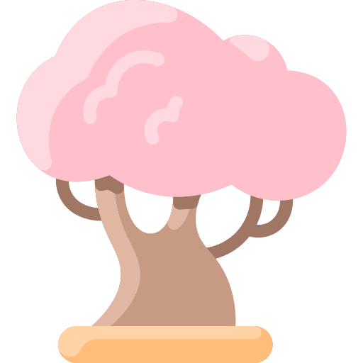 Almond tree almond tree tree woodland icon