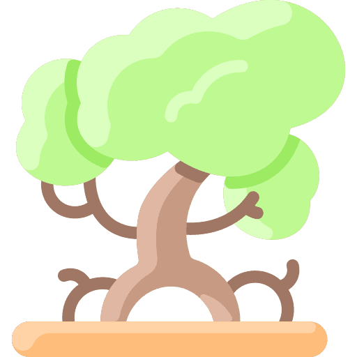 Mangrove environment wood nature icon