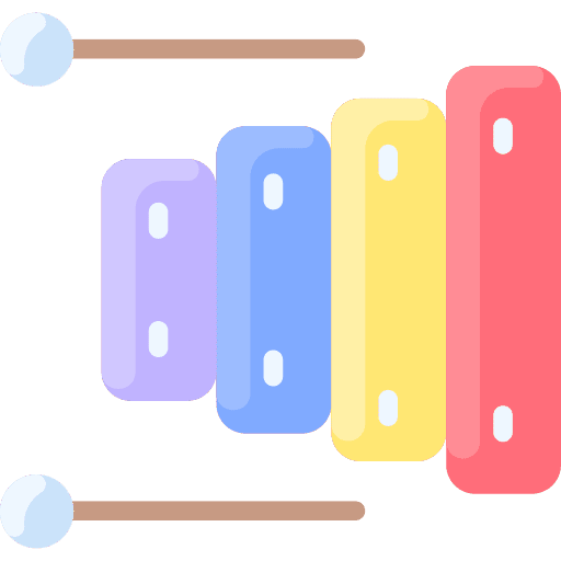 Xylophone orchestra music and multimedia xylophone icon Xylophone orchestra music and multimedia xylophone icon