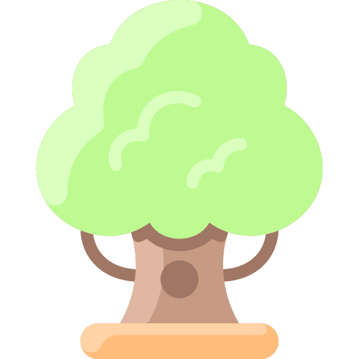 Oak oak nature wood icon
