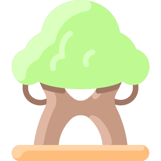 Tree botanical nature woodland icon