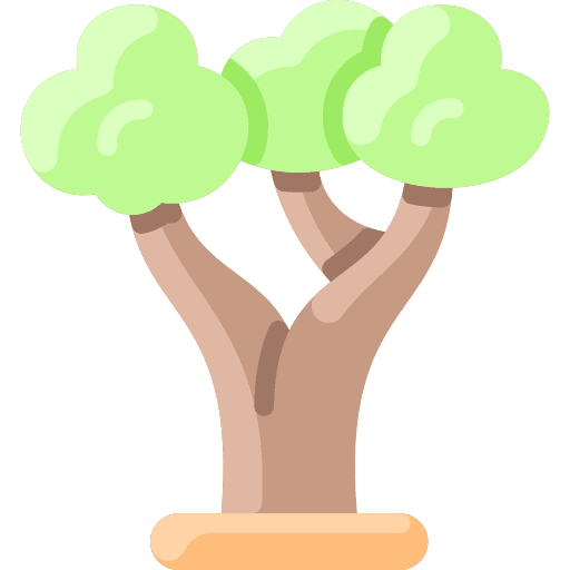 Tree environment forest wood icon