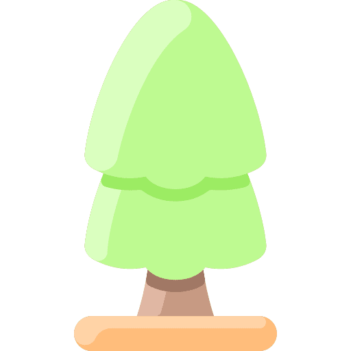 Tree woodland environment forest icon