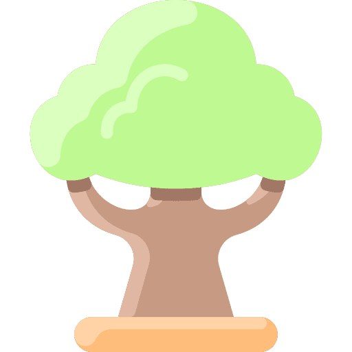 Tree woodland tree botanical icon