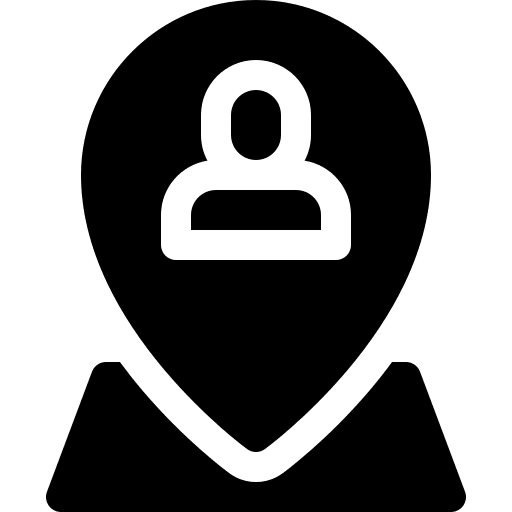 Location maps and location users location icon