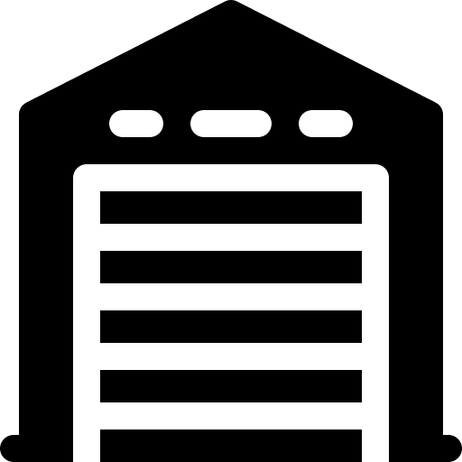 Warehouse delivery shipping stocks icon Warehouse delivery shipping stocks icon