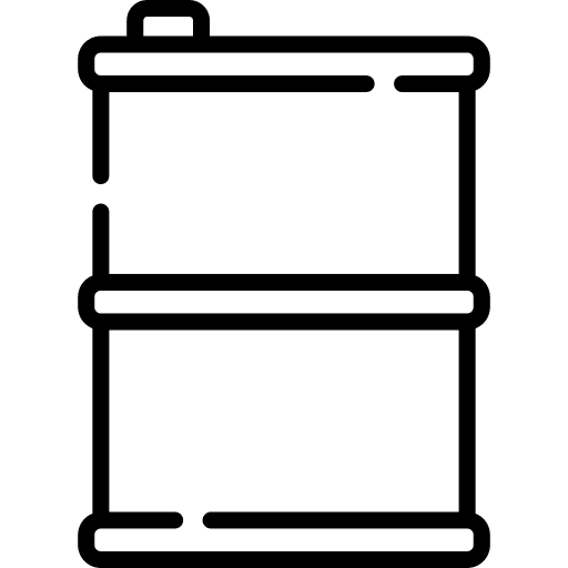 Oil barrel recycling recycle petroleum icon