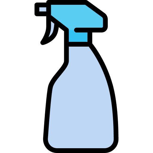 Spray bottle cleaning materials spray bottle hygiene icon
