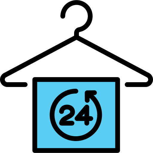 24 hours delivery laundry service 24 hours delivery icon 24 hours delivery laundry service 24 hours delivery icon