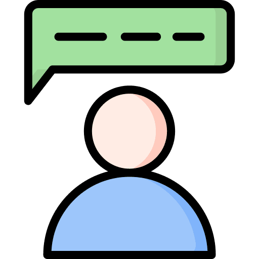 Chat conversation friend discussion icon Chat conversation friend discussion icon