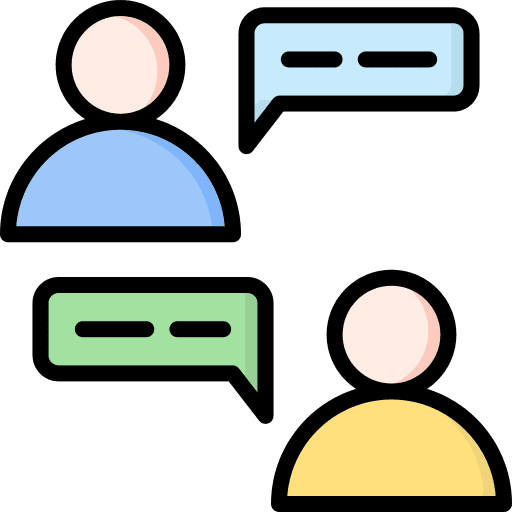 Discussion discussion consulting counselling icon Discussion discussion consulting counselling icon