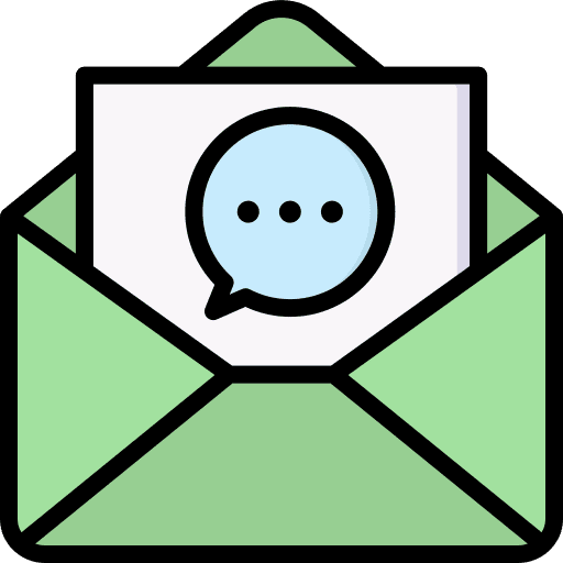 Mail conversation speech message icon Mail conversation speech message icon