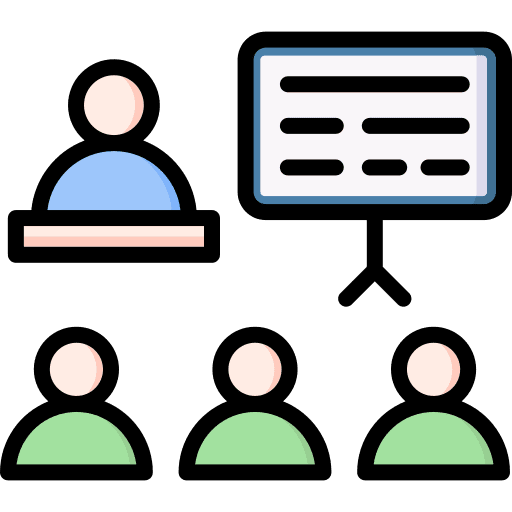 Presentation school education communications icon Presentation school education communications icon