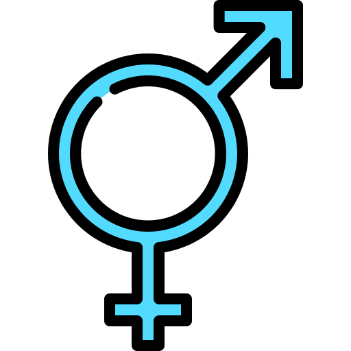 Bisexual male sexuality female icon
