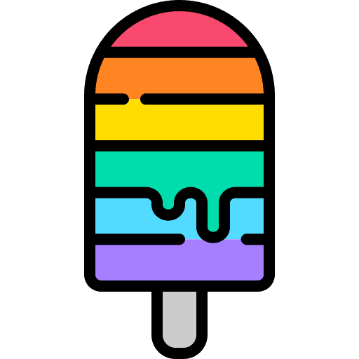 Ice cream summer ice cream stick icon