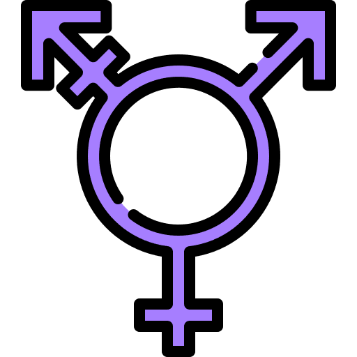 Transgender symbol gender sexuality icon Transgender symbol gender sexuality icon