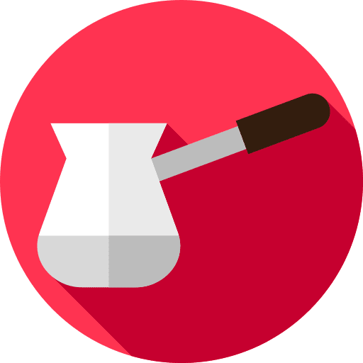 Cezve kitchenware food and restaurant hot drink icon