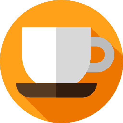 Coffee cup food tea cup icon