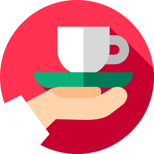 Coffee cup serving serve drink icon