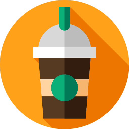 Iced coffee iced coffee coffee shop cold drink icon