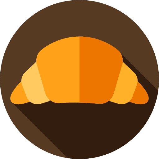 Croissant gastronomy bakery breakfast icon Croissant gastronomy bakery breakfast icon