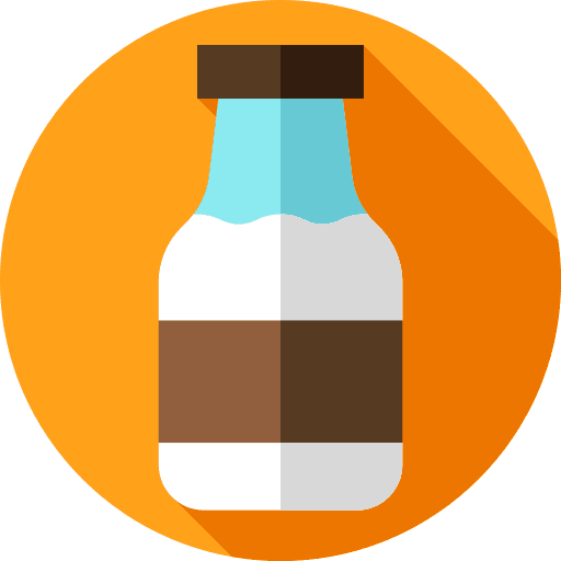 Milk bottle milk food food and restaurant icon Milk bottle milk food food and restaurant icon