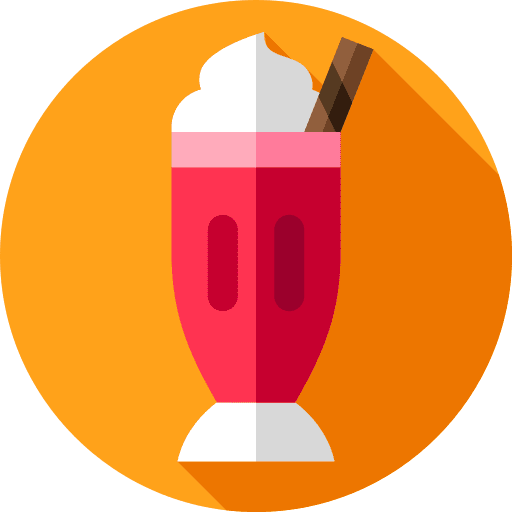 Milkshake coffee shop smoothies cup icon Milkshake coffee shop smoothies cup icon