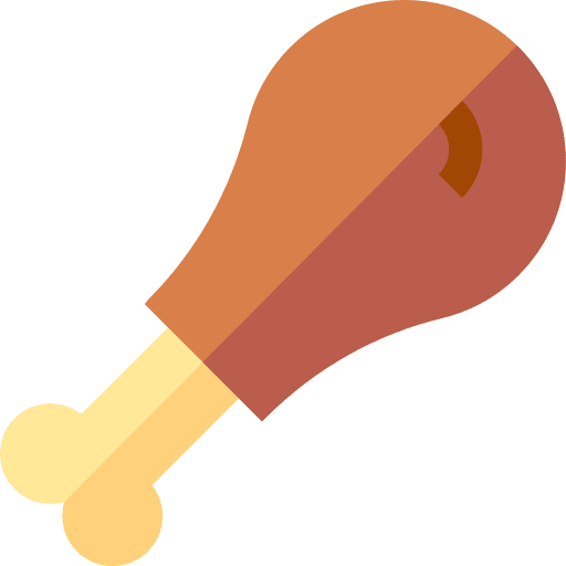 Chicken dish chicken roasted chicken icon
