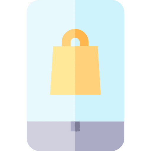 Online supermarket buy online supermarket online shop icon