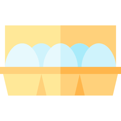 Eggs organic food carton box icon Eggs organic food carton box icon
