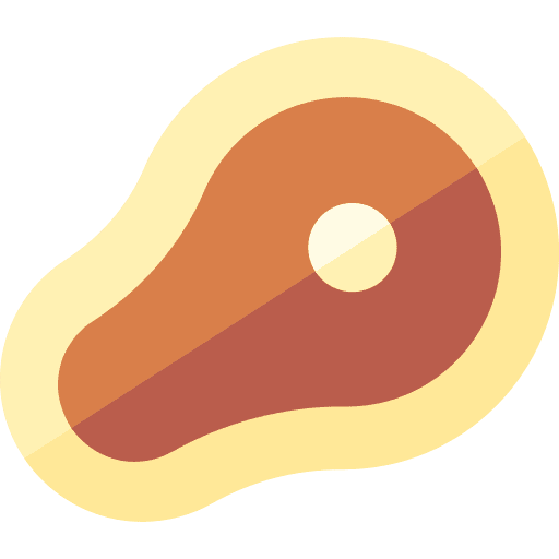 Meat grilled meat food and restaurant icon Meat grilled meat food and restaurant icon