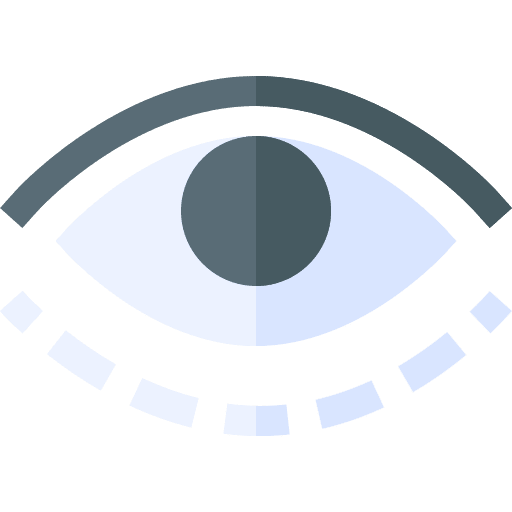 Eyes beauty vision healthcare and medical icon