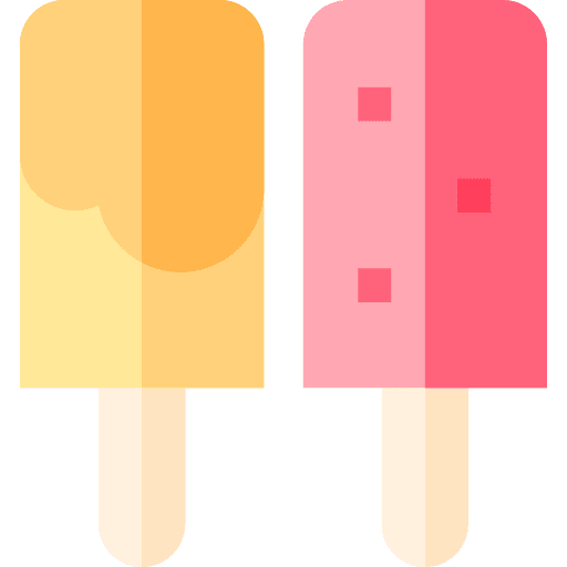Ice cream popsicle stick sweet dessert icon Ice cream popsicle stick sweet dessert icon