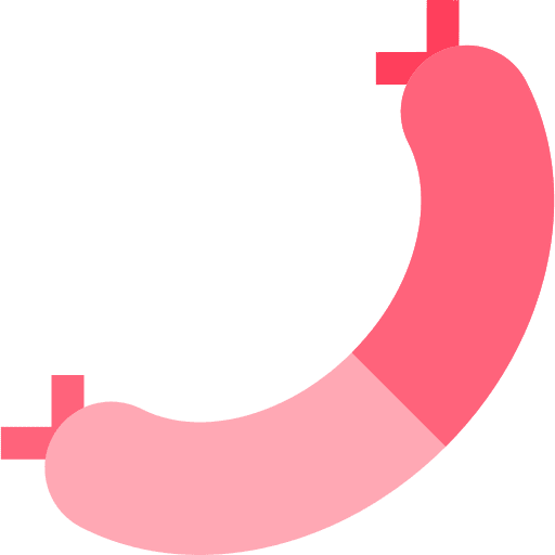 Sausage fork sausage meat icon Sausage fork sausage meat icon