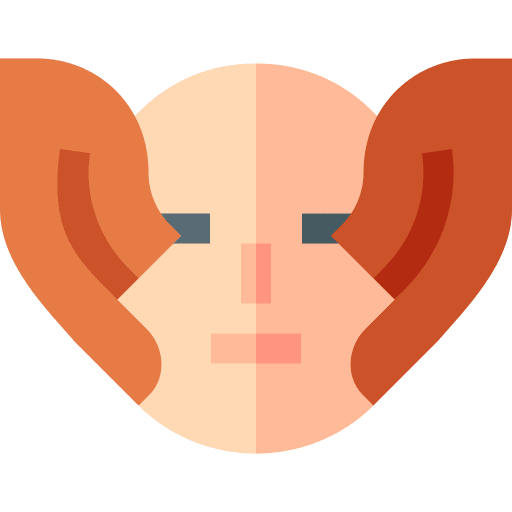 Massage skincare user spa icon Massage skincare user spa icon