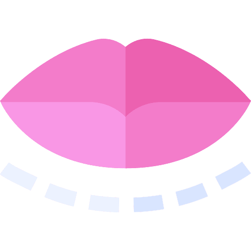 Mouth skincare healthcare and medical lips icon Mouth skincare healthcare and medical lips icon