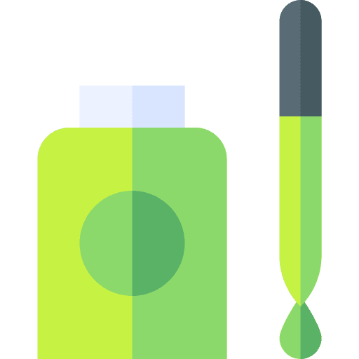 Essential oil beauty skincare serum icon Essential oil beauty skincare serum icon