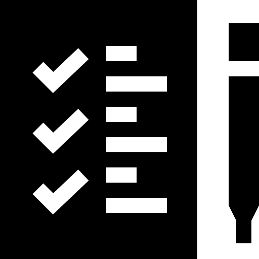 Preparation business and finance pen paper icon