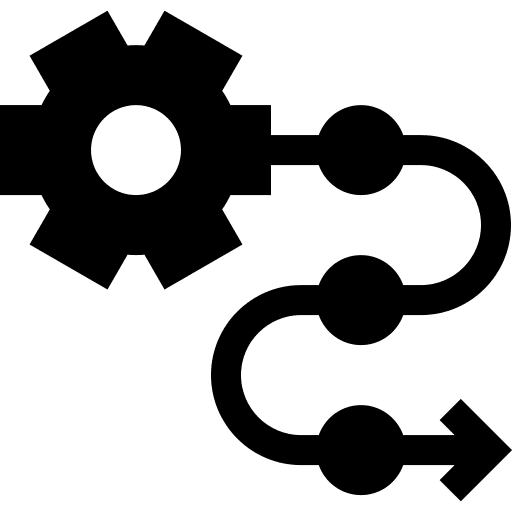 Procedure business and finance gear operational system icon Procedure business and finance gear operational system icon