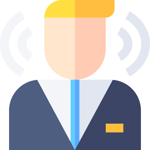 Awareness avatar blond man icon Awareness avatar blond man icon