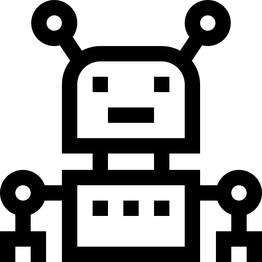 Automation electronics artificial intelligence automation icon