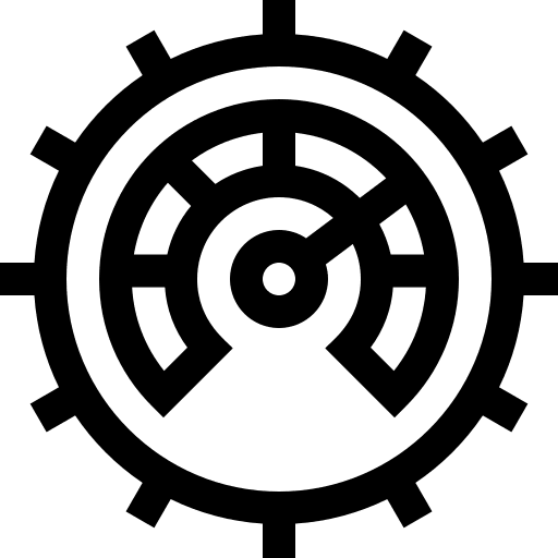Productivity speedometer performance business and finance icon